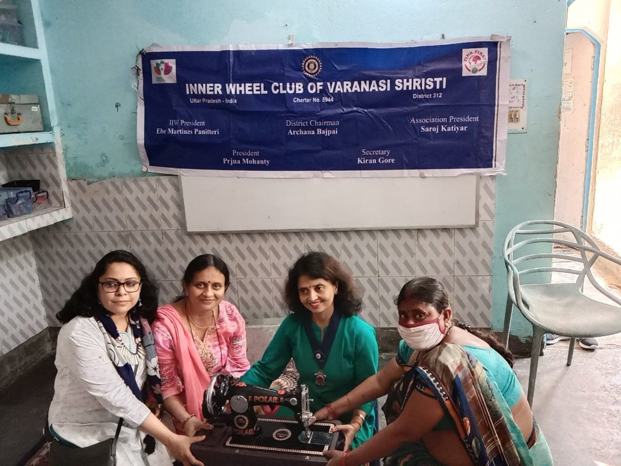Joyful Children Playing at Community Center Varanasi